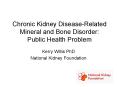 Chronic Kidney Disease-Related Mineral and Bone Disorder: Public Health Problem PowerPoint PPT Presentation