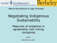 Negotiating Indigenous Sustainability PowerPoint PPT Presentation