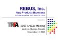 REBUS, Inc. New Product Showcase PowerPoint PPT Presentation