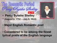 The Romantic Period