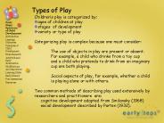 Types of Play