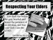 Respecting Your Elders