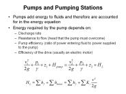 Pumps and Pumping Stations