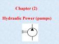 Hydraulic Power (pumps) PowerPoint PPT Presentation