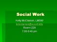 Social Work PowerPoint PPT Presentation