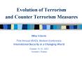 Evolution of Terrorism and Counter Terrorism Measures PowerPoint PPT Presentation