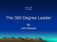 Galen Bell Presents The 360 Degree Leader PowerPoint PPT Presentation