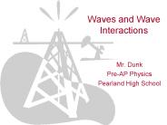 Waves and Wave Interactions