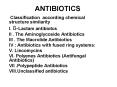 ANTIBIOTICS PowerPoint PPT Presentation