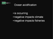Ocean acidification