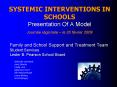 SYSTEMIC INTERVENTIONS IN SCHOOLS Presentation Of A Model Journ PowerPoint PPT Presentation