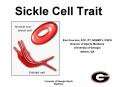Sickle Cell Trait PowerPoint PPT Presentation