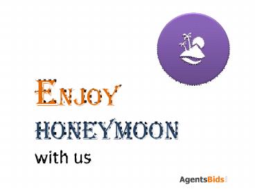 Buy the honeymoon Packages