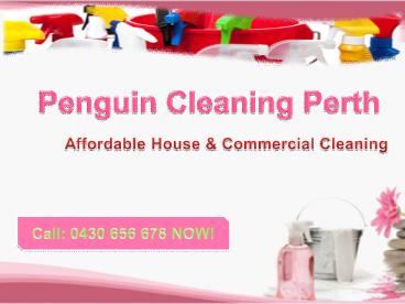 Cleaning Services Perth