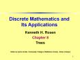 Discrete Mathematics and Its Applications, 4th ed. Chapter 8 by K.H.Rosen PowerPoint PPT Presentation