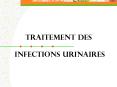 TRAITEMENT DES  INFECTIONS URINAIRES PowerPoint PPT Presentation
