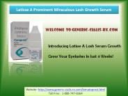 latisse a prominet miraculous lash growth serum