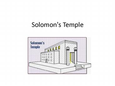 Solomon's Temple