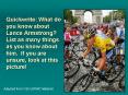 Quickwrite: What do you know about Lance Armstrong? List as many things as you know about him. If you are unsure, look at this picture! PowerPoint PPT Presentation