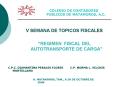 V SEMANA DE TOPICOS FISCALES PowerPoint PPT Presentation
