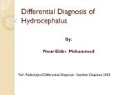 Differential Diagnosis of Hydrocephalus