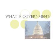 What is Government?