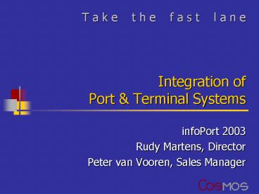 Integration of Port