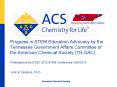 Progress in STEM Education Advocacy by the Tennessee Government Affairs Committee of the American Chemical Society (TN-GAC) Presented at the ETSU 2010 STEM Conference 5/25/2010 PowerPoint PPT Presentation