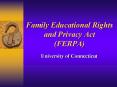 Family Educational Rights and Privacy Act (FERPA) PowerPoint PPT Presentation