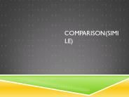 Comparison(Simile)