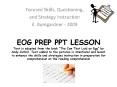 EOG PREP PPT LESSON Text is adapted from the book  PowerPoint PPT Presentation
