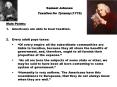 Samuel Johnson PowerPoint PPT Presentation