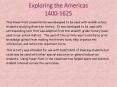 This Power Point presentation was designed to be used with middle school students studying American history. It was developed to be used with corresponding text that was adapted from the seventh grade history book used in our school district. The goal PowerPoint PPT Presentation