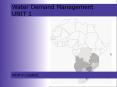 Water Demand Management PowerPoint PPT Presentation
