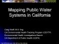 Mapping Public Water Systems in California PowerPoint PPT Presentation