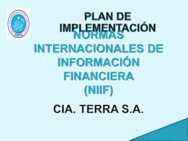 NORMAS INTERNACIONALES DE INFORMACI