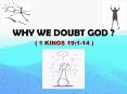 Why Do Christian Doubt PowerPoint PPT Presentation