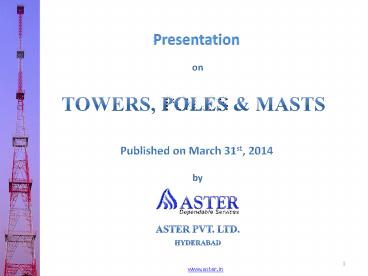 Towers Presentation