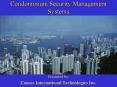 Condominium Security Management Systems PowerPoint PPT Presentation