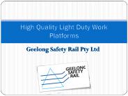 Geelong construction safety