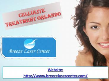 cellulite treatment orlando