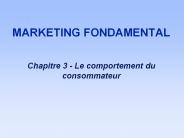 MARKETING FONDAMENTAL