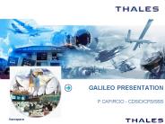 GALILEO PRESENTATION