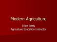 Modern Agriculture PowerPoint PPT Presentation