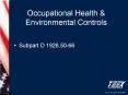 Occupational Health PowerPoint PPT Presentation