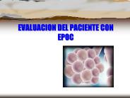 EVALUACION DEL PACIENTE CON EPOC
