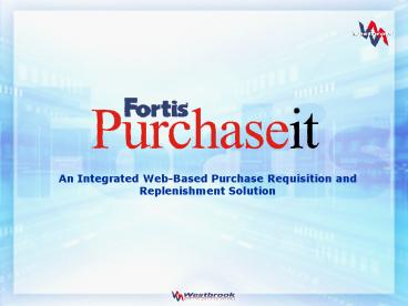 Purchase Requisition and Inventory System