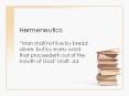Hermeneutics PowerPoint PPT Presentation
