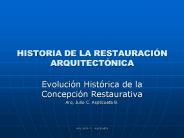 HISTORIA DE LA RESTAURACI