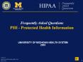 HIPAA Frequently Asked Questions PowerPoint PPT Presentation